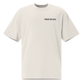 HEDA “Hear No Evil” Oversized Faded T-Shirt